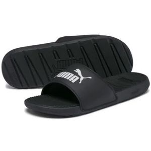 Puma Cool Cats Black / White Slides Sandals